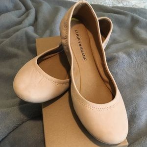 Lucky Brand leather ballet flats